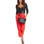 Жіноча сумка через плече Guess Chic Shine Shoulder Bag чорна (HWSG7746200-BLA): Фактура Тиснення, матова