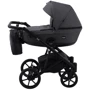 Коляска 2 в 1 Bair Kiwi Soft BKS-219 графит - графит (кожа) фото 9