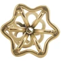 Анальная пробка LOCKINK Sevanda Hollow Spiral Golden Metal Anal Plug - S size