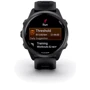 Смарт-годинник Garmin Forerunner 570 42mm Slate Grey Aluminium with Translucent Black/Black Band (010-02970-00): Дисплей 1.2" AMOLED (390 x 390) / Corning Gorilla Glass 3