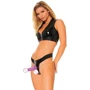 Фаллопротез Fetish Fantasy Deluxe Hollow Strap-On Set, 18,4х3,8 см
