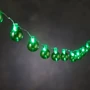 Гирлянда Лампочки зеленые, Luca 2,4 м