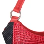 Женская сумка-мешок Laskara красная (LK-DD212-red-black-silver): Тип Сумки