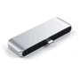 Адаптер Satechi Adapter Pro USB-C to USB-C+USB3.0+HDMI+Mini-jack 3.5 Silver (ST-TCMPHS): Інтерфейс підключення USB-C