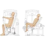 Фитнес станция Impulse Classic Lat PullDown Vertical Row Верхняя/нижняя тяга (IF9322) фото 9
