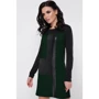 Сукня FashionUp PL-1675B 42 зелене повсякденне до середини стегна