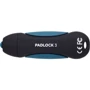 USB-флешка Corsair 64GB Padlock 3 USB 3.0 Black / Blue (CMFPLA3B-64GB): Обсяг пам'яті 64 GB
