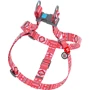 Шлея WAUDOG Nylon з QR-паспортом, малюнок "Етно червоний" 15 мм 40-55 см червона (4628): Виробник WAUDOG
