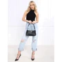 Жіноча сумка багет GUESS KEILLAH SHOULDER BAG чорна (HWQG8690180-BLA): Стать Женский