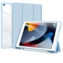Аксессуар для iPad Dux Ducis Toby Series with Pencil Holder Blue for iPad 10.2 (2019-2021): Цвет голубой