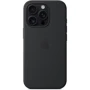 Чехол для iPhone Apple iPhone 16 Pro Silicone Case with MagSafe - Black (MYYJ3ZM/A): Тип чехла накладка на заднюю часть