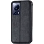 Чехол для телефонов Mobile Case Getman Cubic Black for Xiaomi 13 Lite: Материал искусcтвенная кожа и термополиуретан