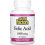 Natural Factors Folic Acid Фолієва кислота 1000 мкг 90 таблеток