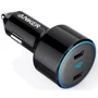Зарядний пристрій ANKER USB-С Car Charge PowerDrive + III Duo - 30W PD + 18W USB-C Black (A2725H11)