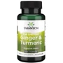Swanson Full Spectrum Ginger Turmeric Імбир та куркума 60 капсул