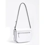Женская сумка через плечо Guess Hensely Mini Cnvrtbl Xbdy Flap белая (HWVY8113780-WHI): Пол Женский