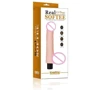 Вибратор LoveToy Real Softee Vibrator With Balls Flesh 8"