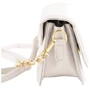 Жіноча сумка крос боді Valiria Fashion біла (5DETAA9246-white): Фактура Матовая, Гладкая