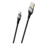 Кабель Borofone USB Cable to Lightning Tasteful 1.2m Black (BU11): Длина 1.2 м