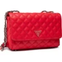 Женская сумка через плечо Guess Cessily Converrtible Xbody Flap красная (HWEV7679210-LIP): Застежка Магнитная