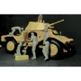 Французький командирський бронеавтомобіль Panhard 178 з екіпажем Panhard 178 with French armoured vehicle crew (ICM35381) фото 13