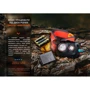 Фонарь туристический Fenix HL32R-T синий (HL32R-TBL): Световой поток, лм 800