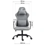 Кресло игровое GT Racer X-2322 Fabric Gray фото 7