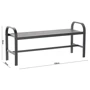 Скамейка для сада Chomik Garden Line Gardineo 126x42x55 см (5900779835122)