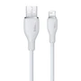 Кабель Baseus USB Cable to Lightning Pudding Series Fast Charging 2.4A 2m White (P10355700221-01): Довжина 2 м