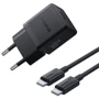 Зарядное устройство Baseus USB-C Wall Charger Palm 1C 30W with USB-C Cable Black (P10111605113-01)