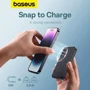 Внешний аккумулятор Baseus Power Bank 5000mAh Magnetic Wireless 20W Black (P10022107113-00) фото 8