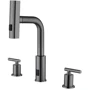 Смеситель для раковины Lefton Two-Handle Widespread Waterfall & Pull-Out Bathroom Faucet with Temperature Display-BFWS2401 Grey фото 13