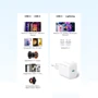 Зарядное устройство ANKER Wall Charger USB-C PowerPort 20W with USB-C Cable White (B2347G21): Количество USB-портов 1