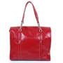 Женская сумка тоут Laskara красная (LK10200-red): Застежка Молния