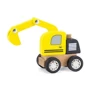 Деревянная машинка Viga Toys Экскаватор Желтый (44517)