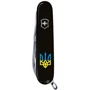 Мультитул Victorinox Spartan Ukraine 91мм/12 функций/черный/Трезубец (1.3603.3_T0016u): Количество функций 12