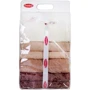 Рушник HOBBY RAINBOW Kahve набір коричневий 70x140 см 4 шт. (8698499304017): Розмір, см 70x140