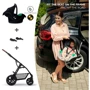 Универсальная коляска 3 в 1 Kinderkraft Moov 2 Pure Black (KSMOOV02BLKEV00) фото 11