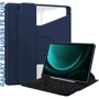 Аксессуар для планшетных ПК BeCover Case Rotatable Smart Keyboard Deep Blue for Samsung X810 Galaxy Tab S9 Plus / S9 FE Plus SM-X610/SM-X616B (710393)