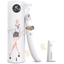 Вакуумный стимулятор с вибрацией KisToy Miss CC White