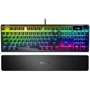 Клавіатура SteelSeries Apex 7 Red Switch Ru (64642) Black: Тип клавіатури ігрова
