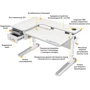 Детский стол Mealux Woodville Multicolor TG Energy (арт.BD-850 TG/MC Energy) фото 12