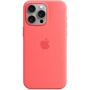 Чехол для iPhone Apple iPhone 15 Pro Max Silicone Case with MagSafe - Guava (MT1V3ZM/A)