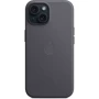 Чехол для iPhone Apple iPhone 15 FineWoven Case with MagSafe - Black (MT393ZM/A) фото 6