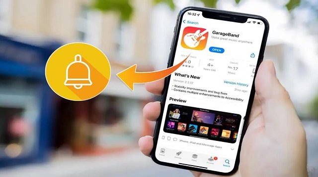 Рингтон на iPhone через GarageBand