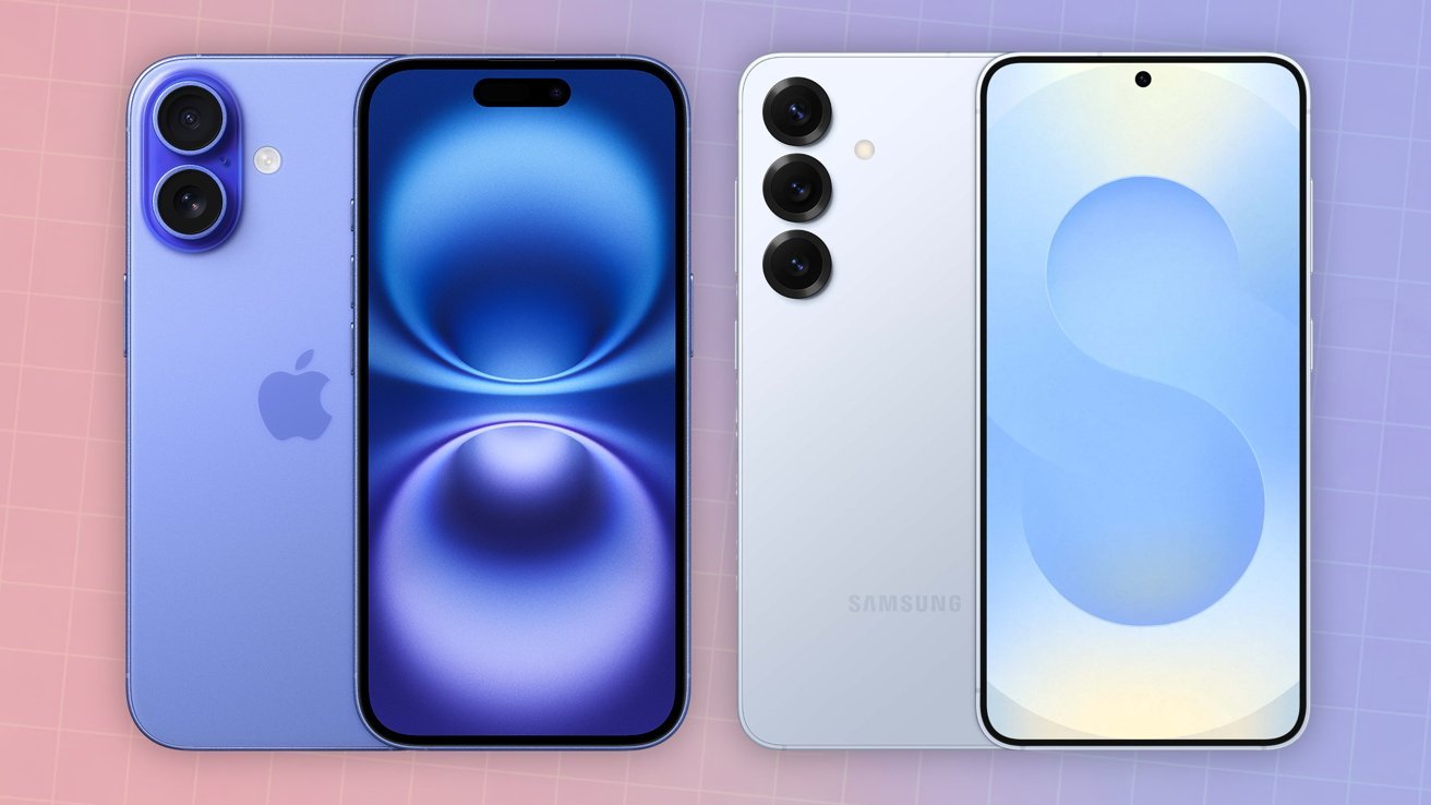 iPhone 16 vs Samsung S25
