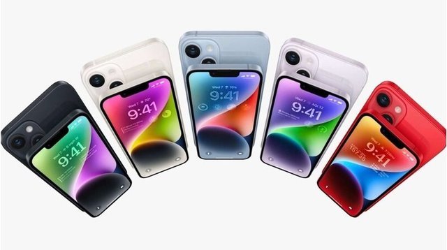 iPhone 14 Plus цвета