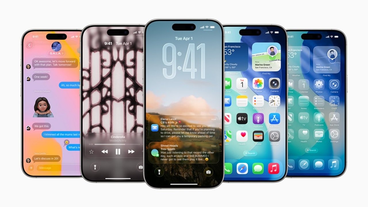 iOS 26: дизайн