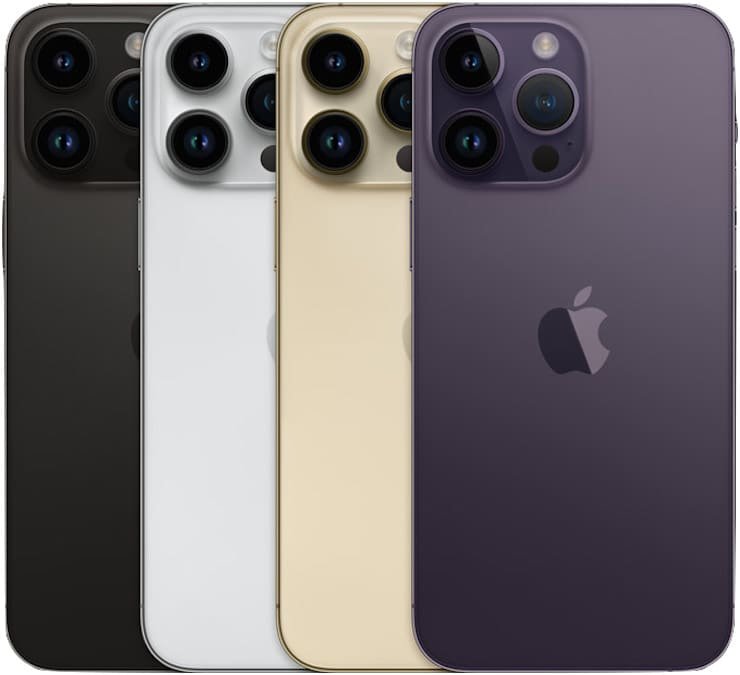 Кольори iPhone 14 Pro/14 Pro Max