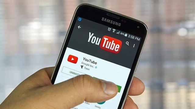 Загрузка видео на Android-смартфон